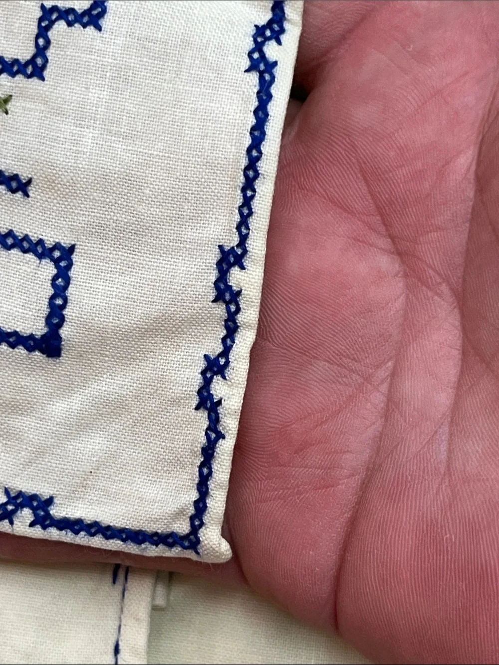 Vintage stich floral touch
